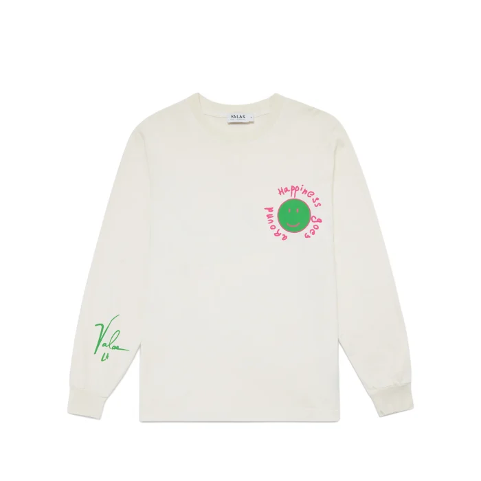 Valas Los Angles Happiness Goes Around Tee