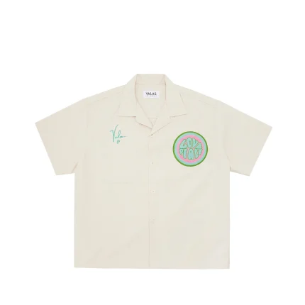 Valas Los Angles Love & Peace Bowler Shirt