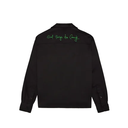 Valas Los Angles Love and Peace Bowler Shirt