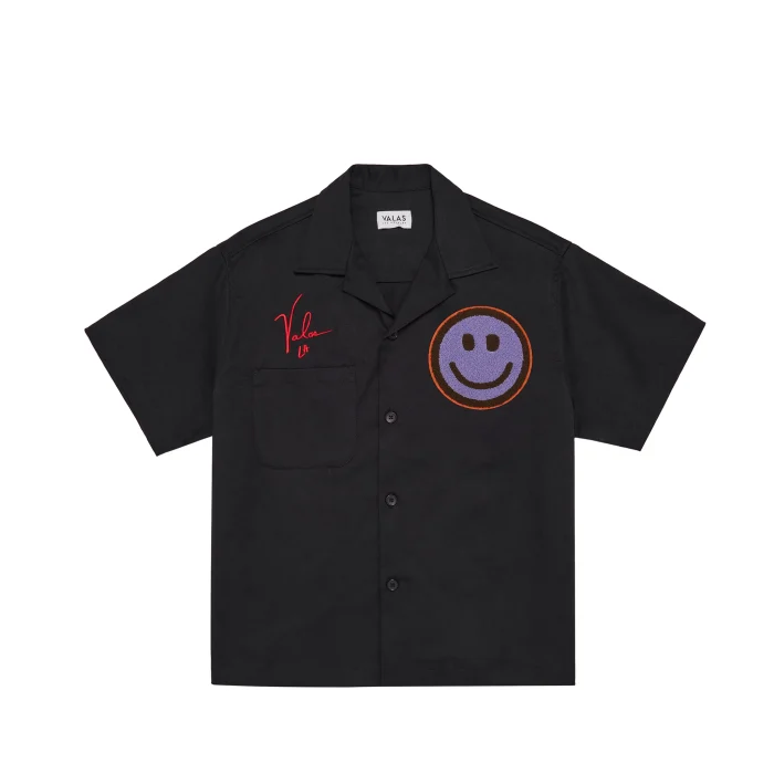 Valas Los Angles Smiley Bowler Shirt
