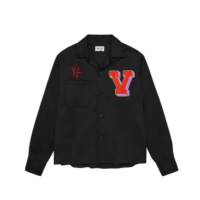 Valas Los Angles Varsity V Bowler Shirt