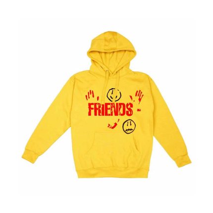Vlone X Kika Drip Blood V Staple Friends Hoodie