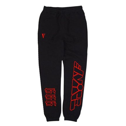 Vlone Juice Wrld 999 Joggers – Black