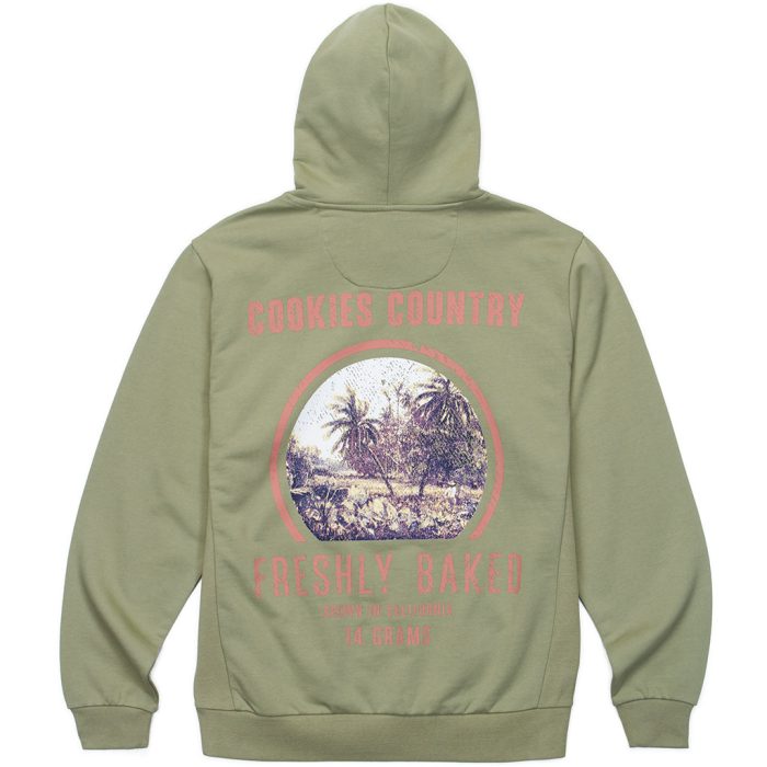Workwear French Terry Pullover Olive Hoodie