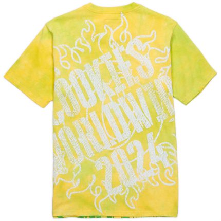 Cookies Limen Green World Tour Slipknot Enzyme Washed Ss Knit