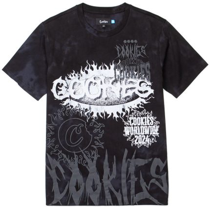 Cookies World Tour Slipknot Enzyme Washed Ss Knit