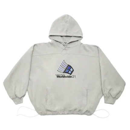Worldwide 21 Monster Hoodie Space Grey
