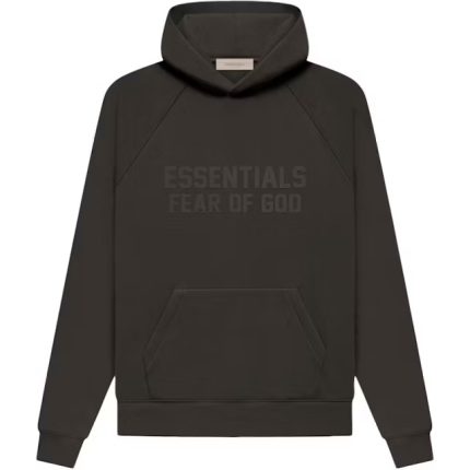 Fear of God Essentials Hoodie Off Black