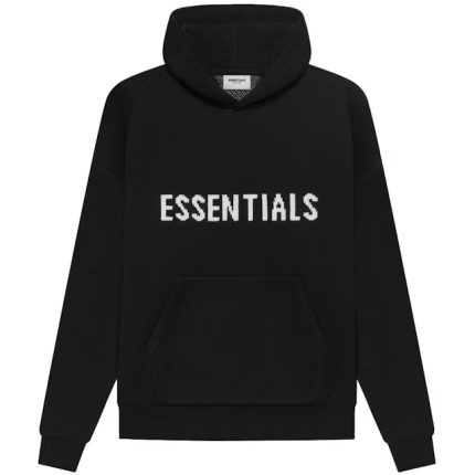 Fear of God Essentials Knit Pullover Hoodie (SS21) Black