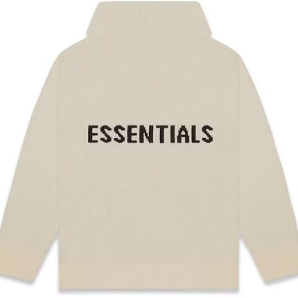 Fear of God Essentials Knit Hoodie (FW20) Olive/Khaki
