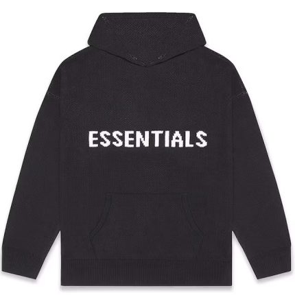 Fear of God Essentials Knit Hoodie (FW20) Dark Slate