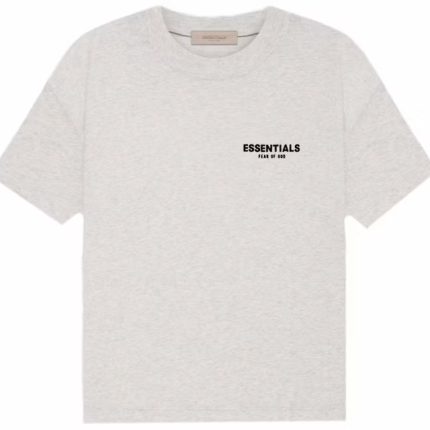 Fear of God Essentials Women's T-shirt (SS22) Light Oatmeal