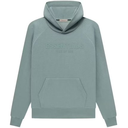 Fear of God Essentials Waffle Raglan Hoodie Sycamore