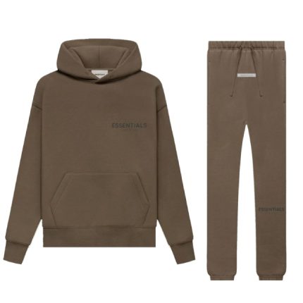 Fear of God Essentials Spring Tracksuit – Dark Brown