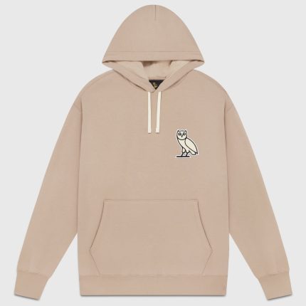 OVO MINI OG PLUSH HOODIE SAND