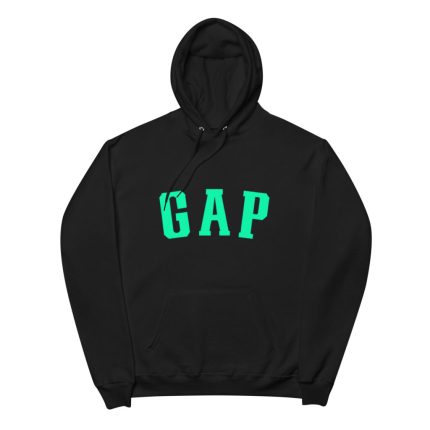 YZY x Gap Dove Green Logo Hoodie -Black
