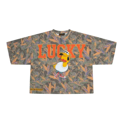 Grew House Lucky Boxy Ss Tee Drew Camo