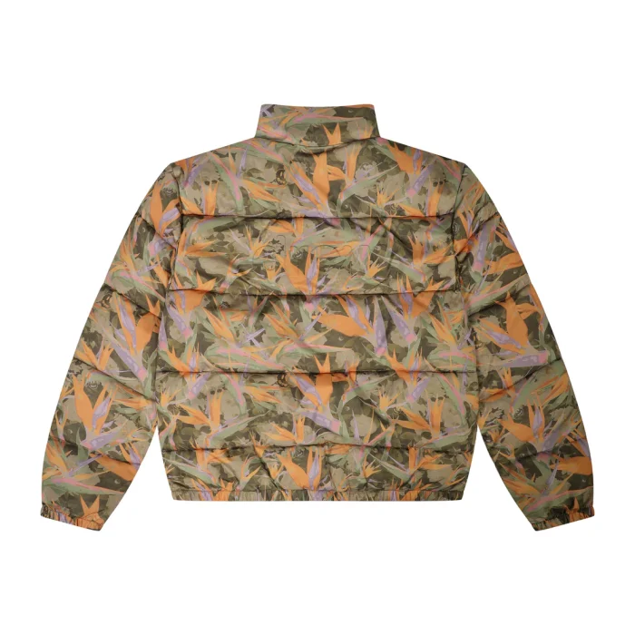 Drew Camo Zip up Puffer