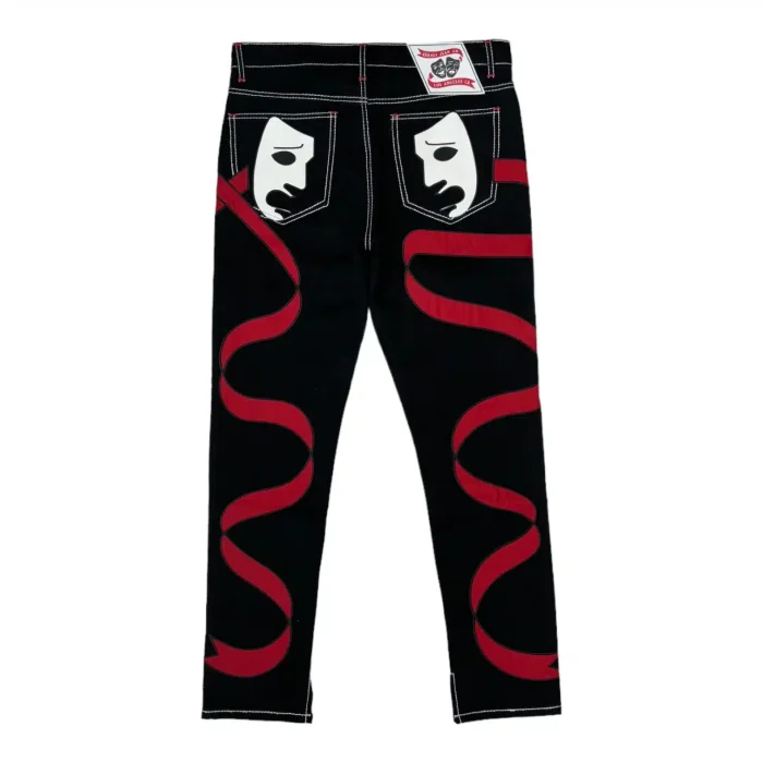Asaali Laugh Now Cry Later Denim Black