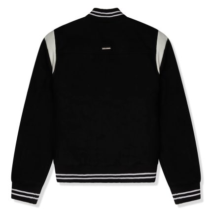 Azat Mard Black Varsity Jacket