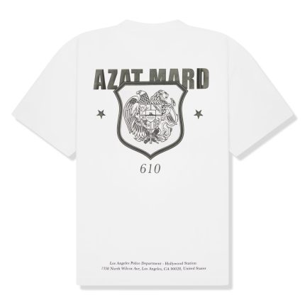 Azat Mard Crest T Shirt White