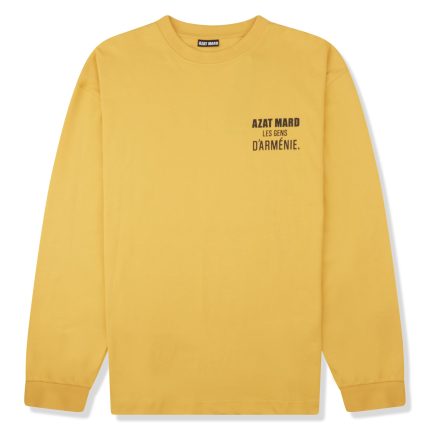 Azat Mard Les Gens LS T Shirt Yellow