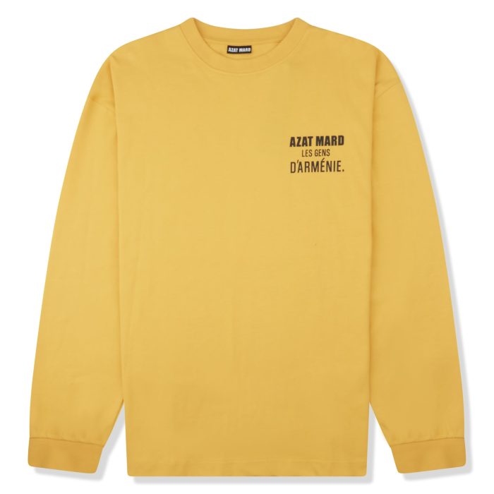 Azat Mard Les Gens LS T Shirt Yellow