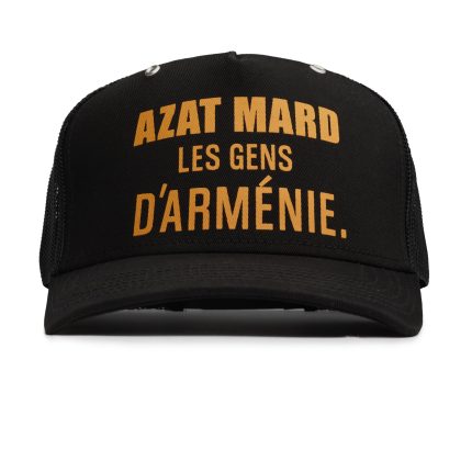 Azat Mard Les Gens Trucker Cap Black
