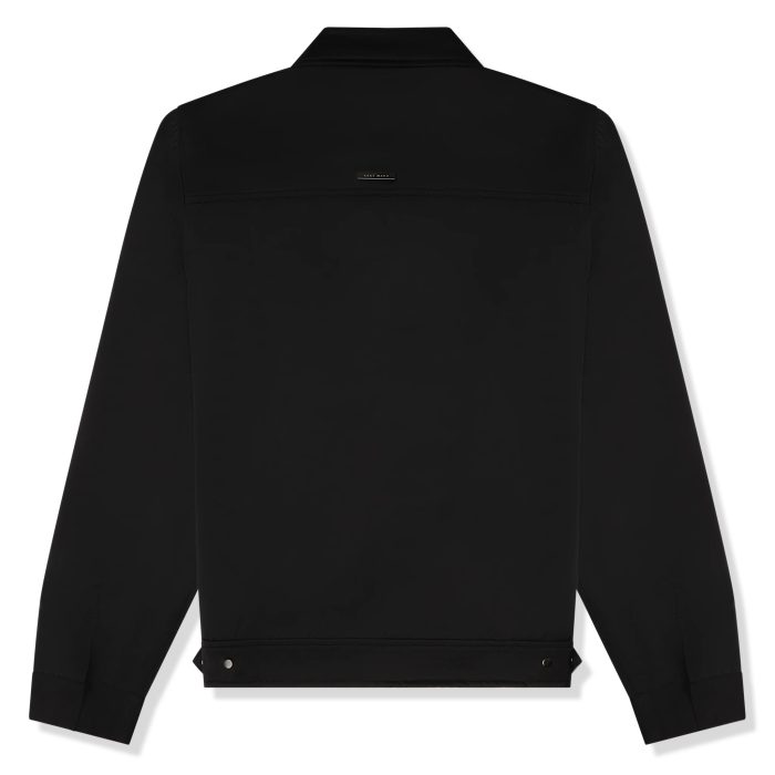Azat Mard Nylon Les Gens Black Zipper Jacket
