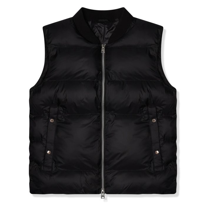 Azat Mard Puffer Black Gilet