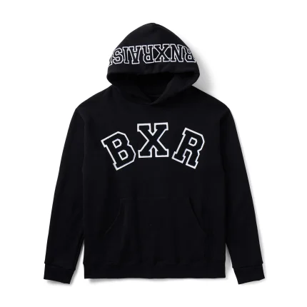 B X R College Park Hoodie Black