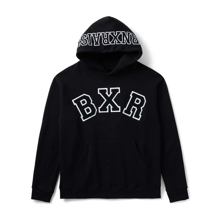 B X R College Park Hoodie Black