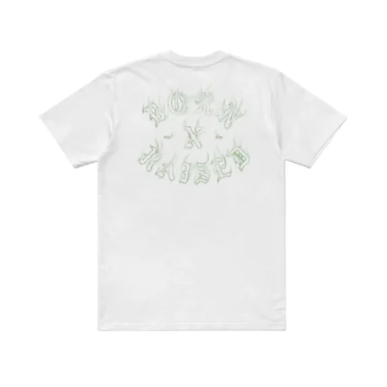 B X R Up in Smoke Rocker Tee White