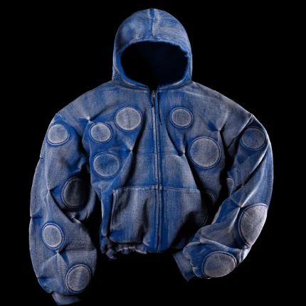 Badson Cobalt Oxygen Padded Hoodie Blue