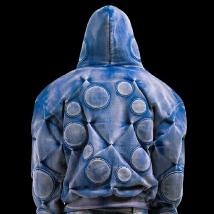 Badson Cobalt Oxygen Padded Hoodie Blue
