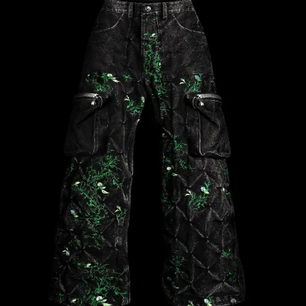 Badson Overgrowth Cargo Pants Black