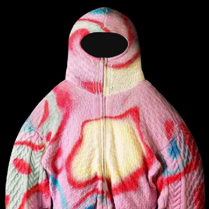 Badson Spctrm Knit Jacket Pink