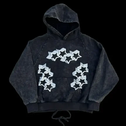 Badson Triple Star Hoodie Black