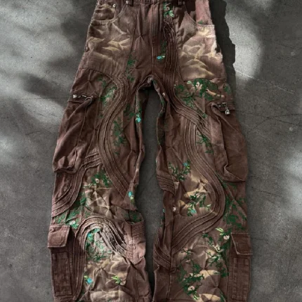 Badson Woodland Overgrowth Cargo Pants