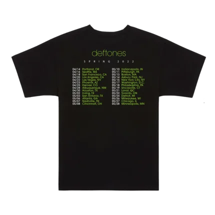 Black Admat Spring 2022 Tour T Shirt