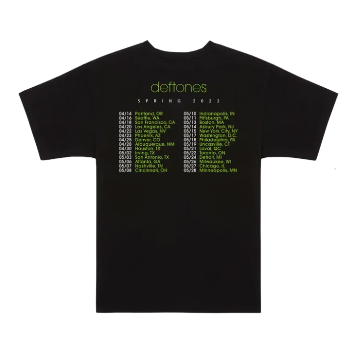 Black Admat Spring 2022 Tour T Shirt