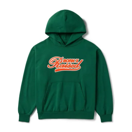 Born X Raised Champions Hoodie Emerald Green