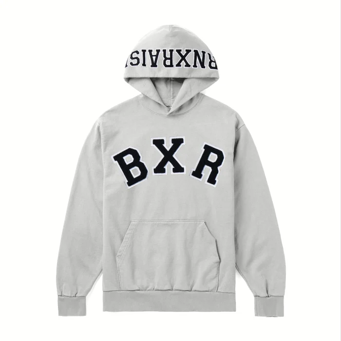 Born X Raised College Park Hoodie Grey
