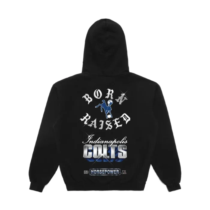 Born X Raised Colts Chrome Rocker Hoodie