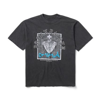 Born X Raised Commandment Tee Vintage Black