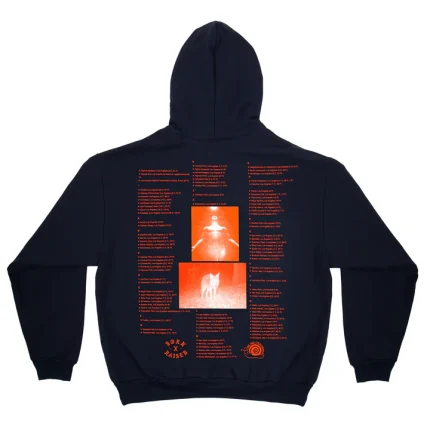 Born X Raised + Online Ceramics Angel Inside Hoodie Navy