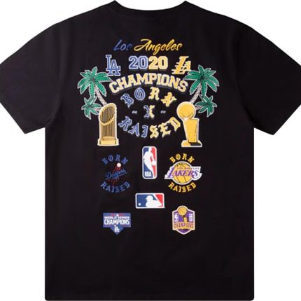 Born x Raised Los Angeles Champions T-Shirt – Black