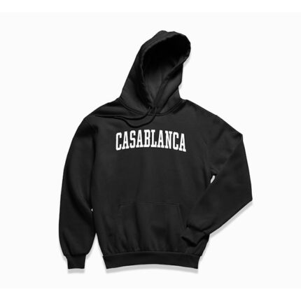 Casablanca Black Hoodie