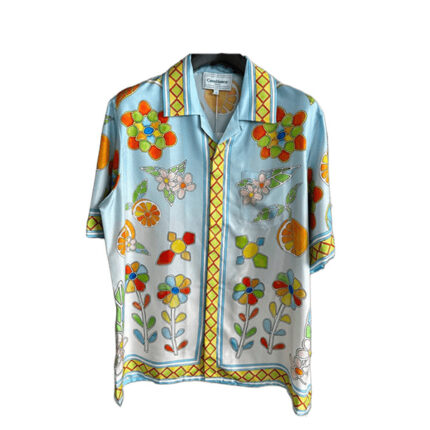 Casablanca Cuban Collar Shirt