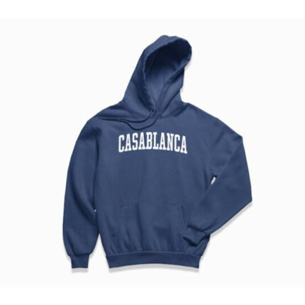 Casablanca Navy Blue Hoodie